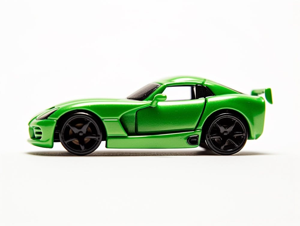 Toy Car Dodge Viper Green