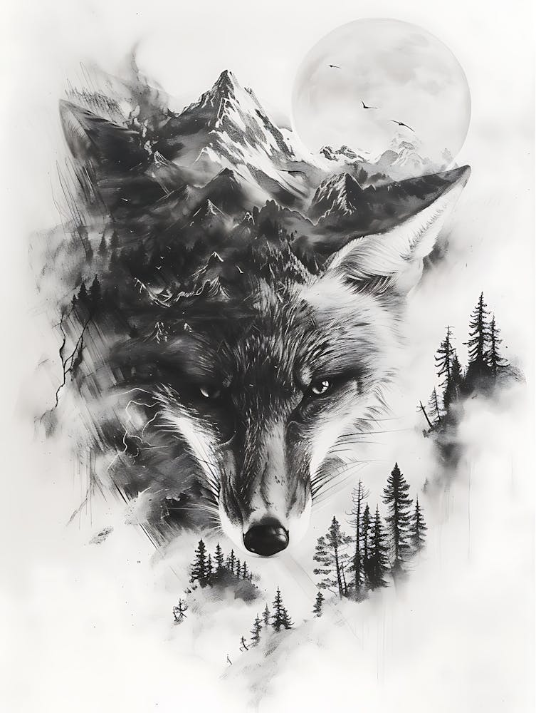 Wolf In The Forest 4