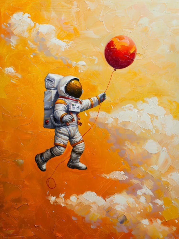 Astronaut In Space 13