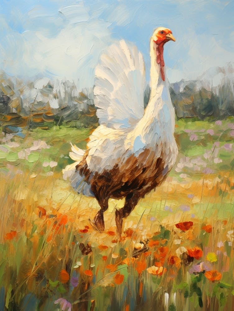 Bird Painting Turkey 3