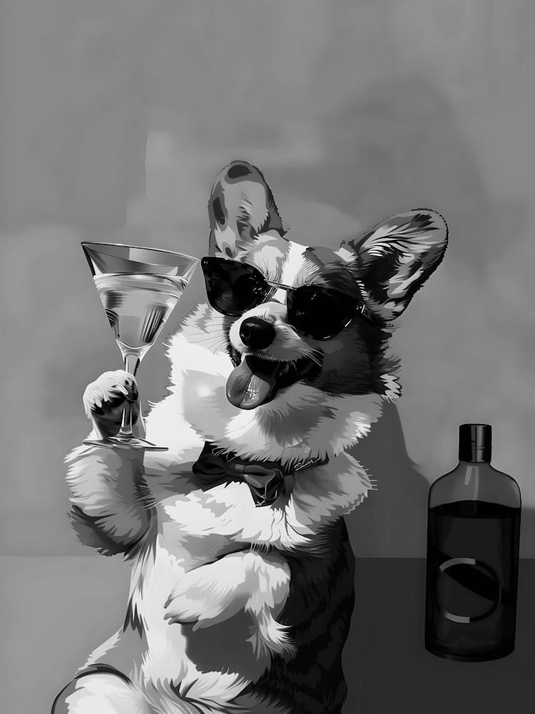 Corgi Portrait