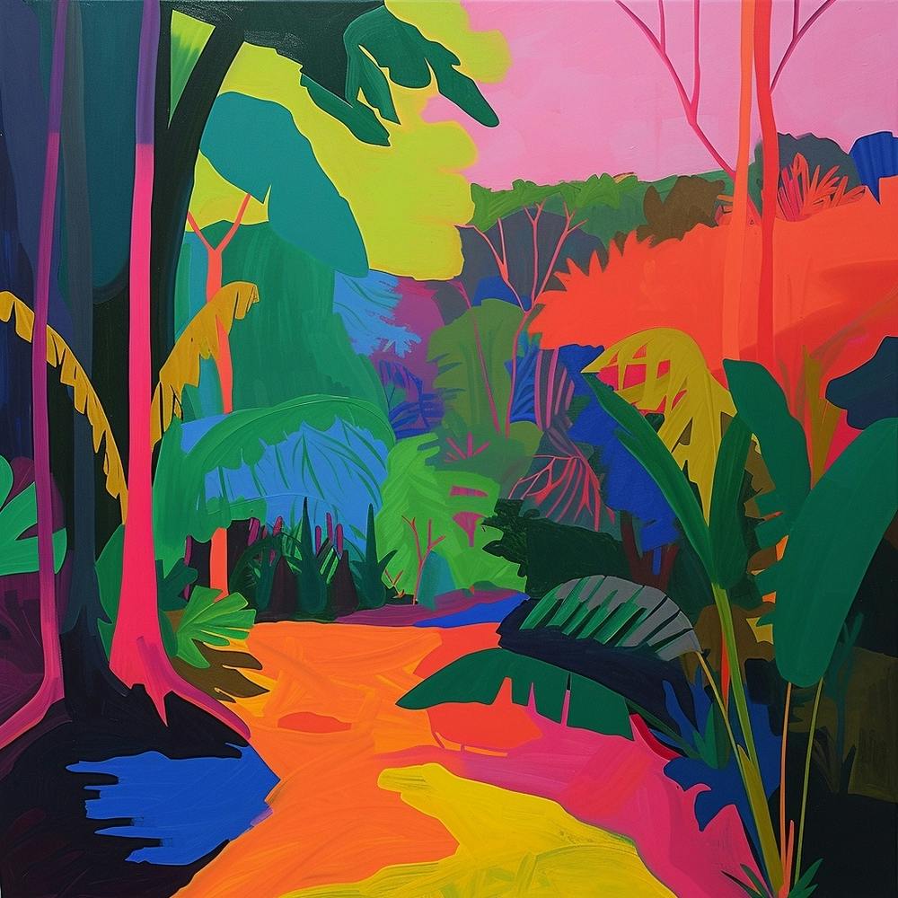 Abstract Travel Collection Monteverde Costa Rica 2