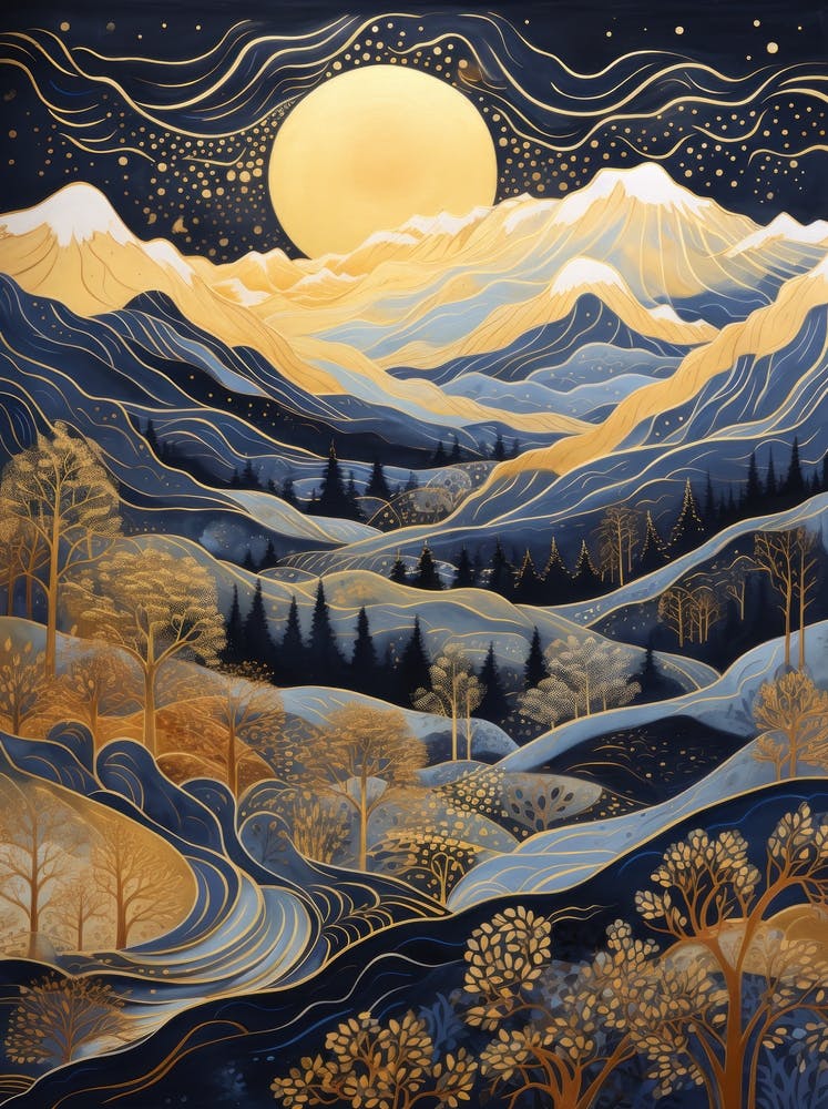 Moonlight In The Mountains 1