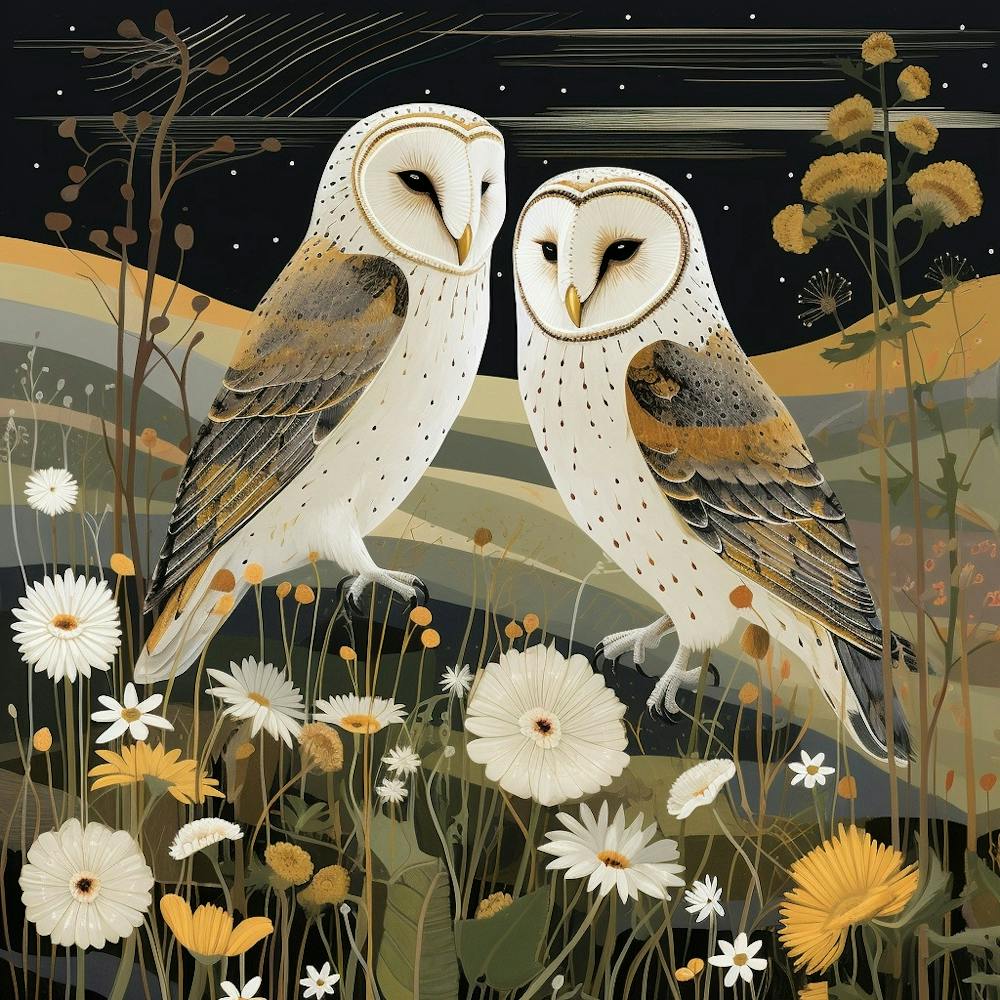 Bird In Nature Barn Owl 2