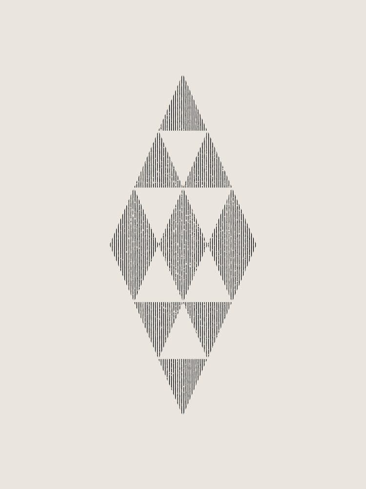 Abstract Diamond Three