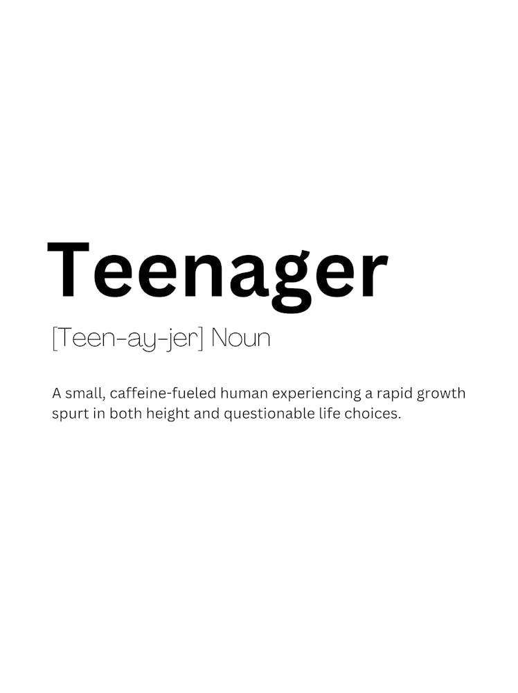 Teenager Definition Meaning
