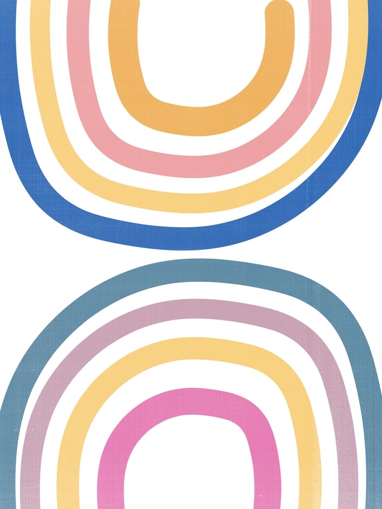 Double Upside Down Rainbow