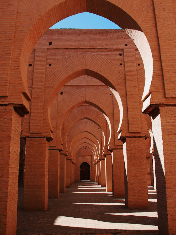 Arches In A Mosque