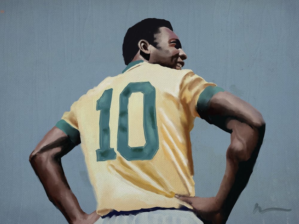 Brazilian Soccer Player Pele