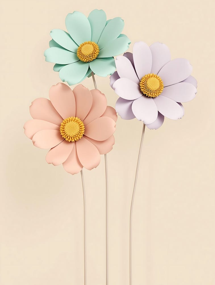 Gedämpftes Wildblumenarrangement mit Vintage-Flair