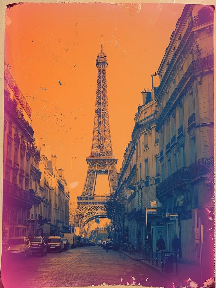 Paris Polaroid Inspired 1