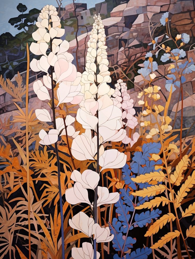 Flower Illustration Bluebonnet 4