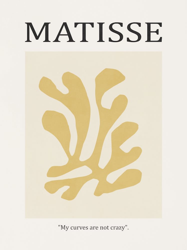 Inspired by Matisse - Yellow Flower 02