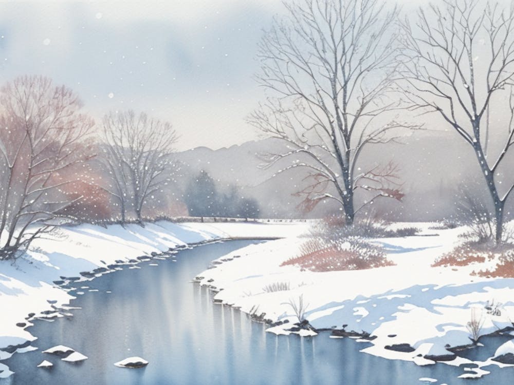 Winter River