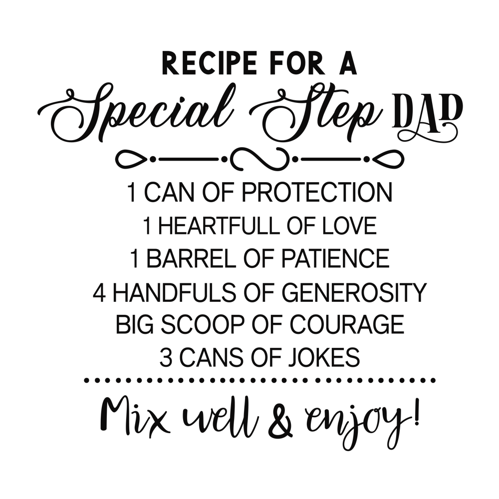 Recipe For A Special Step