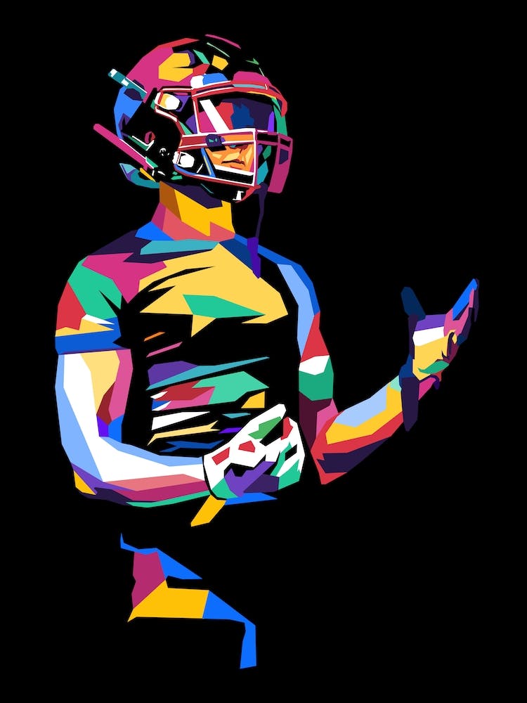 American Football Pop Art 20