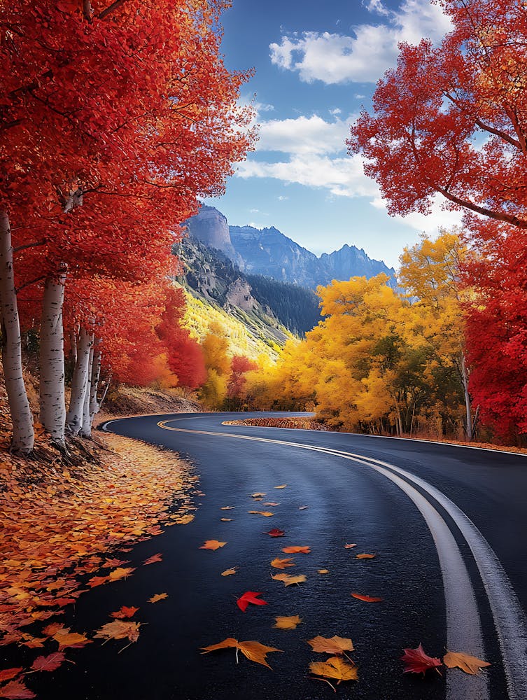 Autumn Road