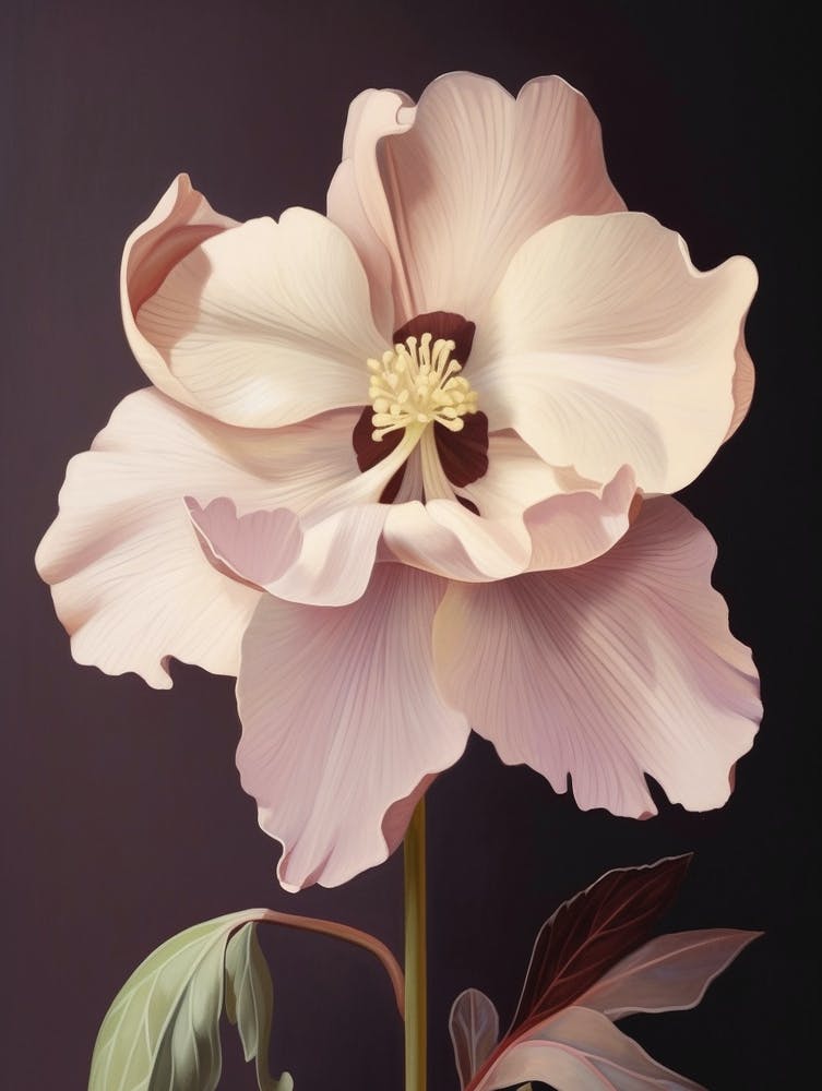 Floral Illustration Hellebore 2