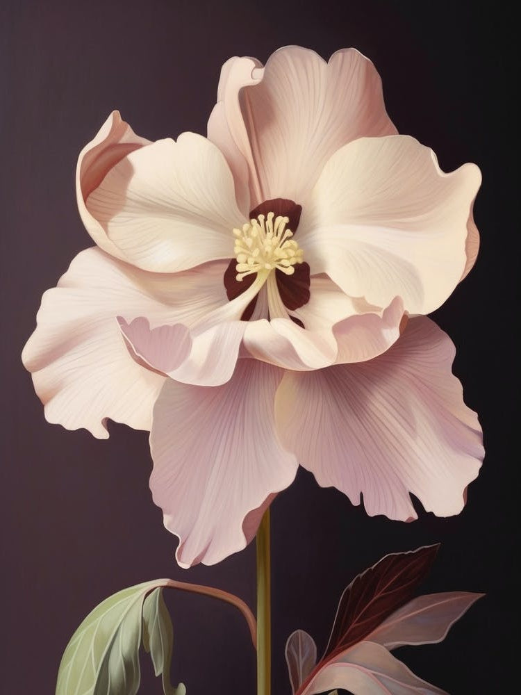 Floral Illustration Hellebore 2