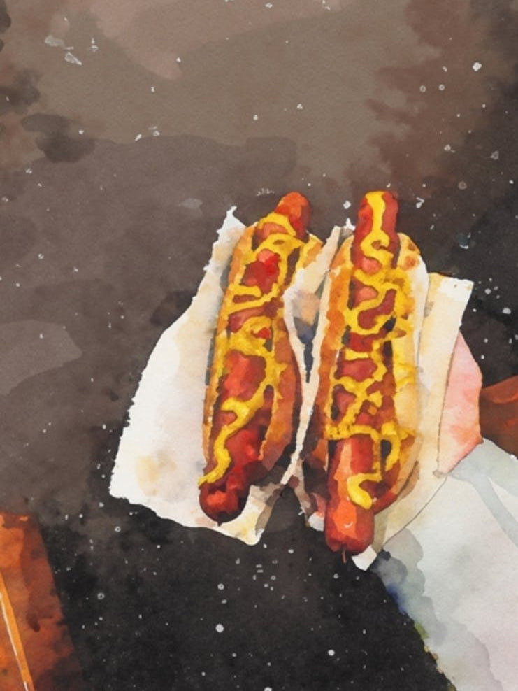 Hot Dogs In Space