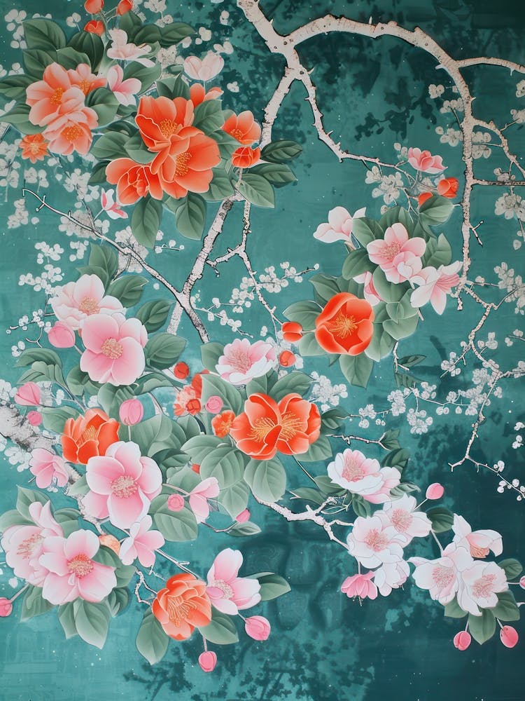 Hokusai Great Japan Botanical Japanese 1