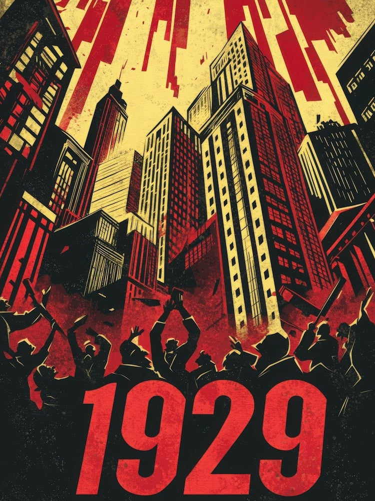 Aihrgdesign A Vintage Financial Poster Depicting The Dramatic C8a7657d 4fc1 47c4 B3a5 335eeaeaafd3 2