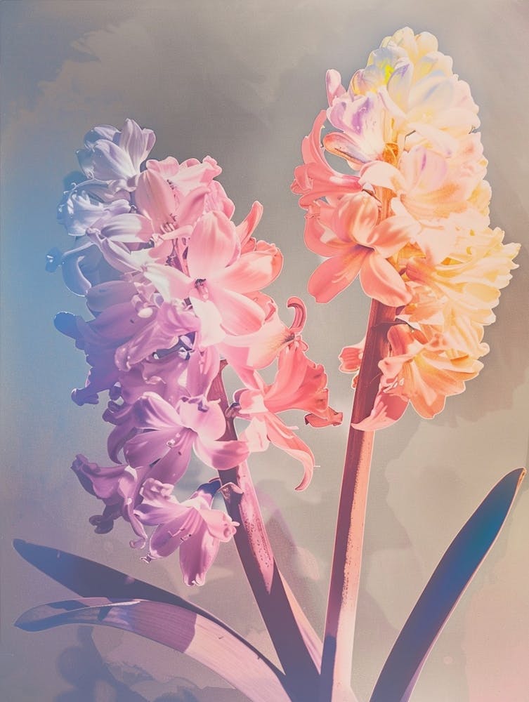 Iridescent Flower Hyacinth 1