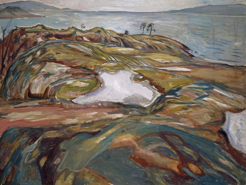 Coastal Landscape, Edvard Munch