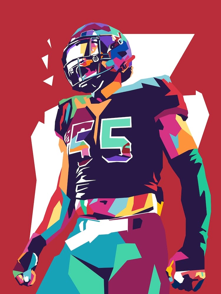 American Football Pop Art 6