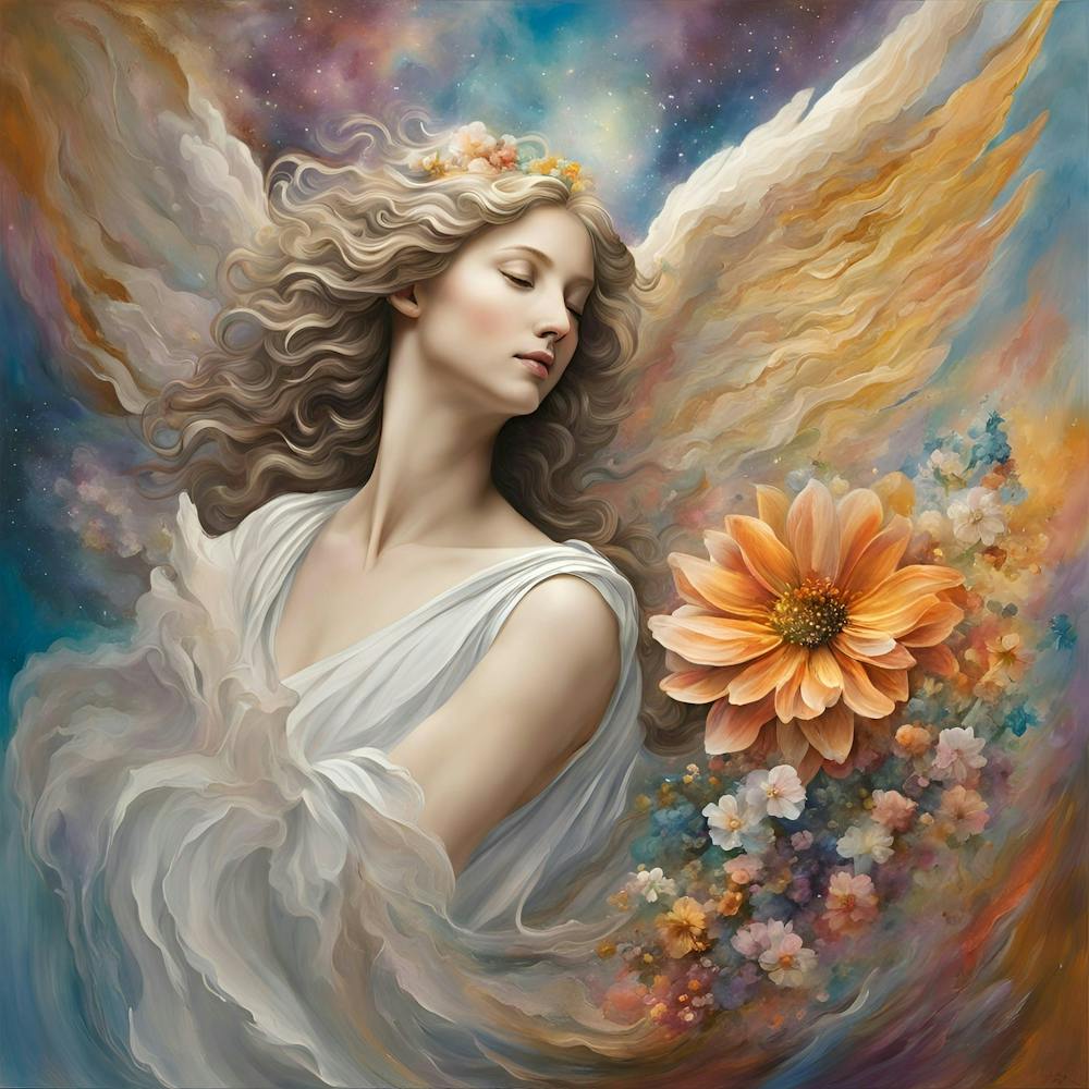 Angel In The Garden Design