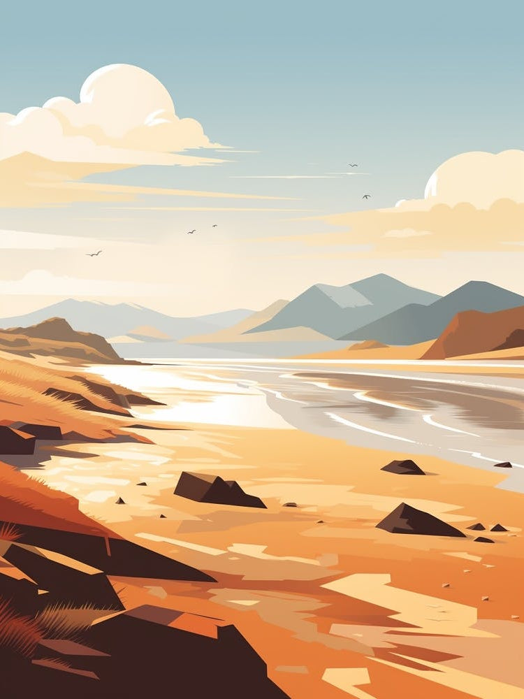 The Isle Of Arran Scotland 2 Hiking Trail Landscape