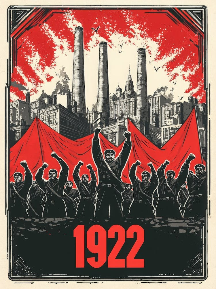 Aihrgdesign A Vintage Political Poster Marking The Formation 1