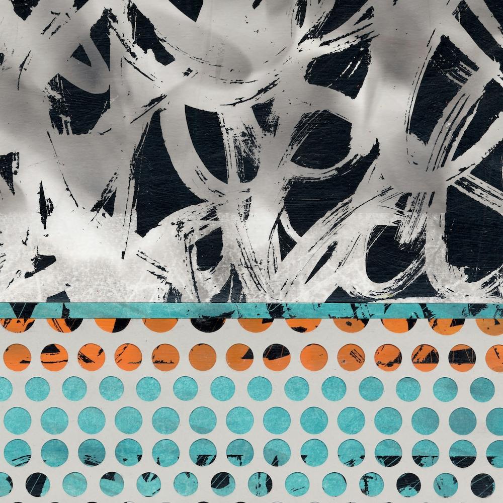 Abstract Acqua Dots I