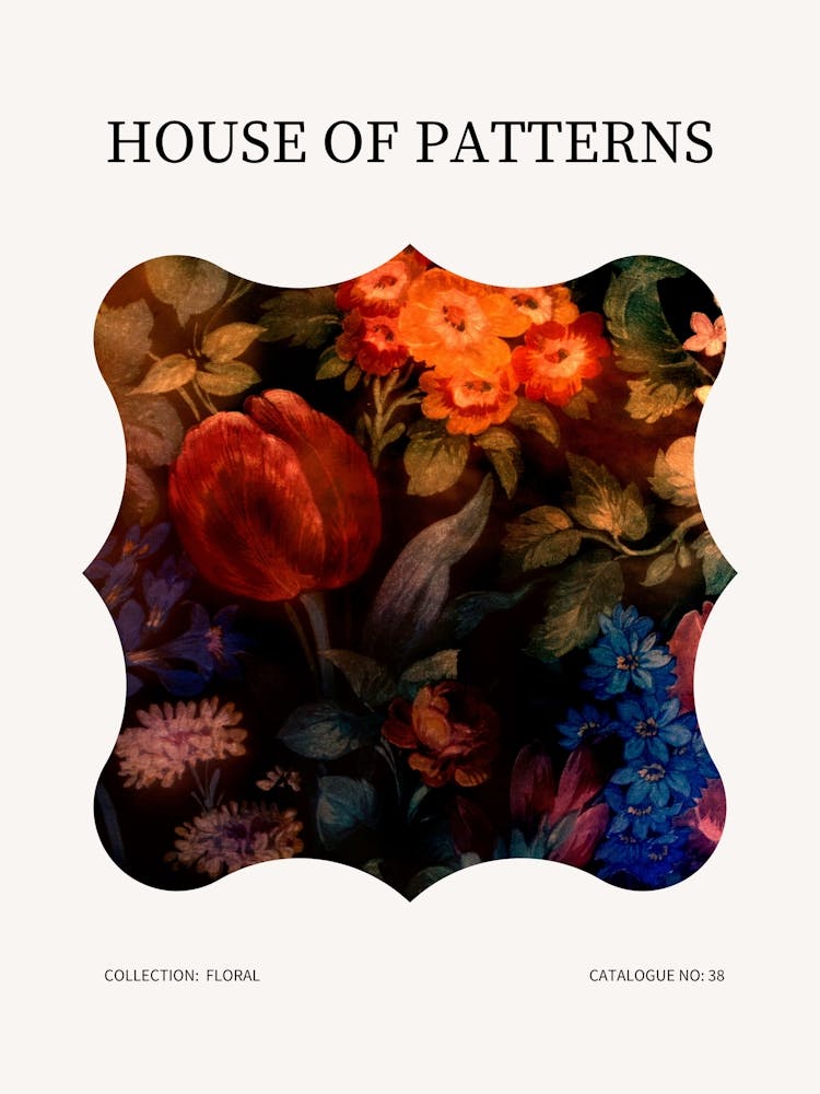 Floral Pattern Poster 38