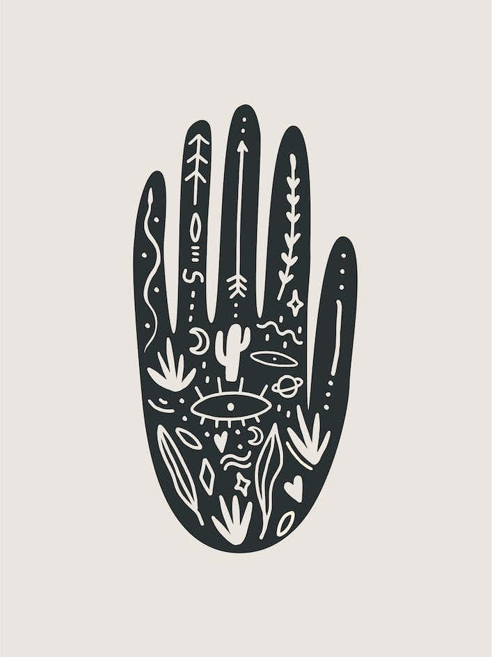 Abstract Hand Two