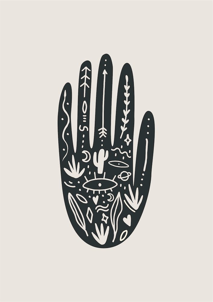 Abstract Hand Two