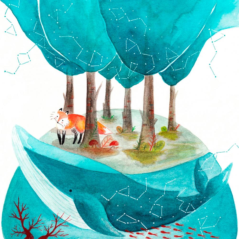 Fox And Whale 2