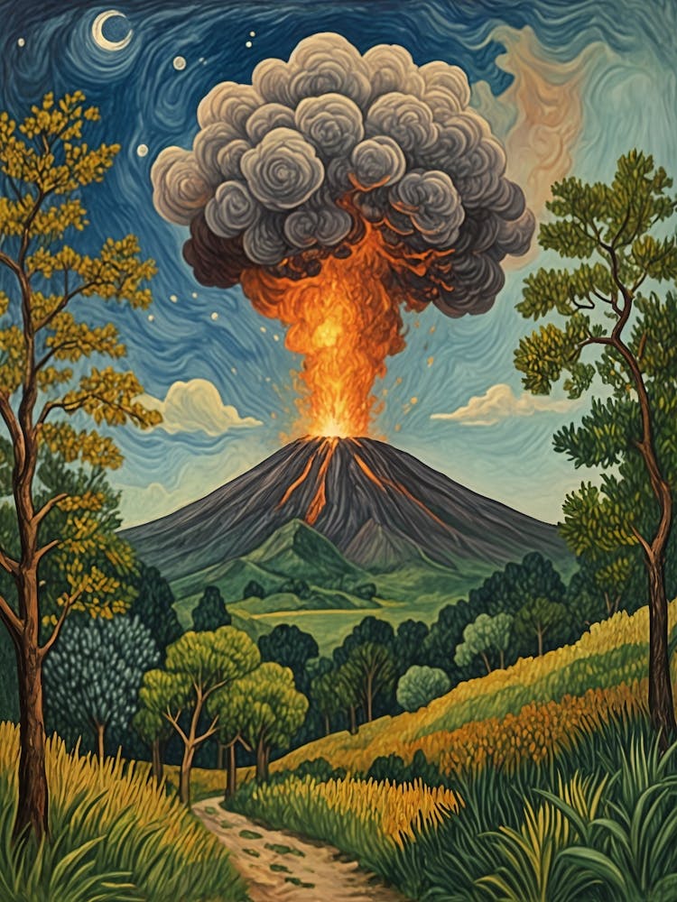 Erupting Volcano no2