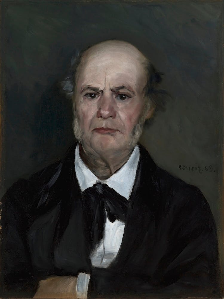 Léonard Renoir, The Artist's Father, Pierre August Renoir