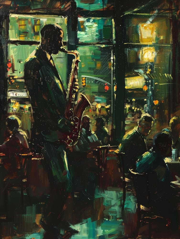 Saxophone Player 3