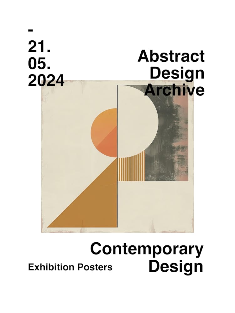 Abstract Design Archive Poster 19