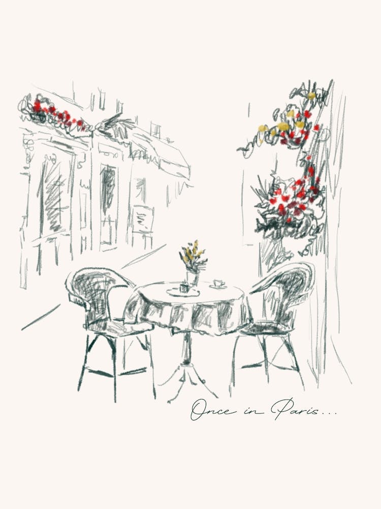 Cafe In Paris