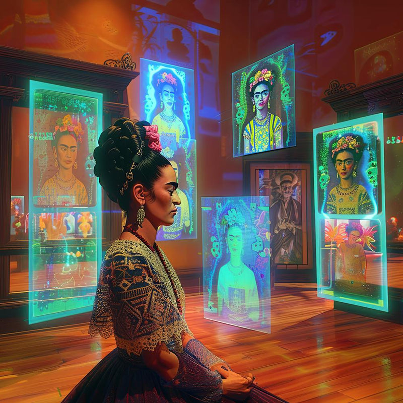 Frida Style With Holograms