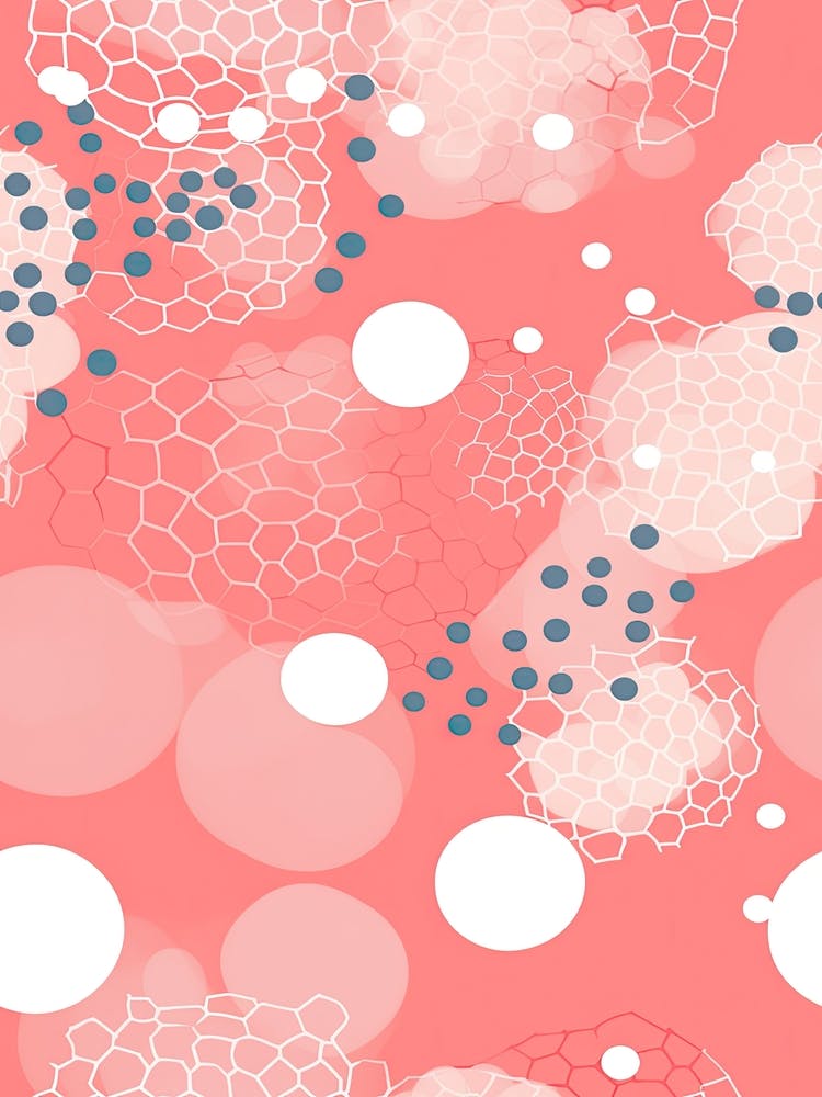 Watercolour Pink Dna 1