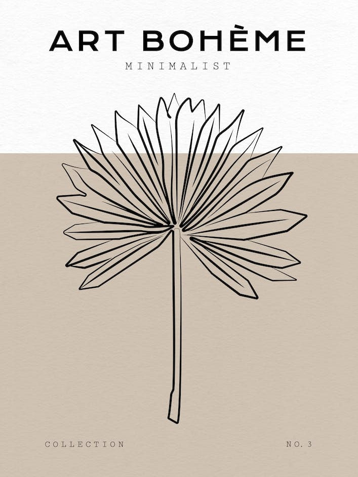 Boho Bohemian 8 Palm