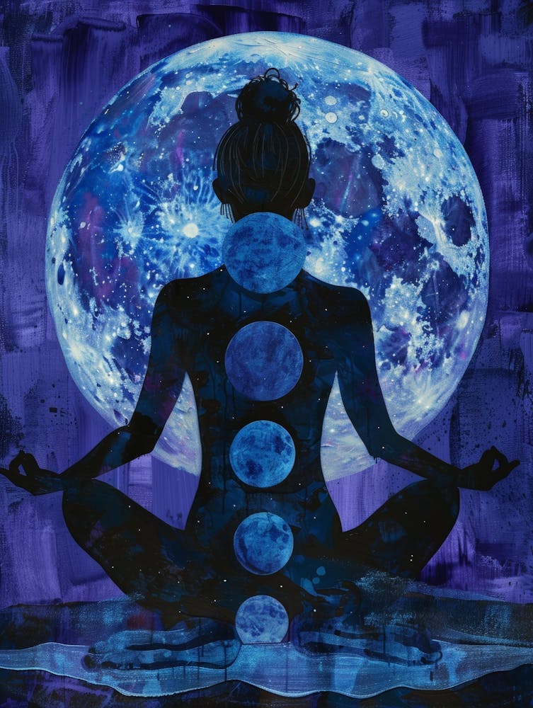 Yoga On The Moon