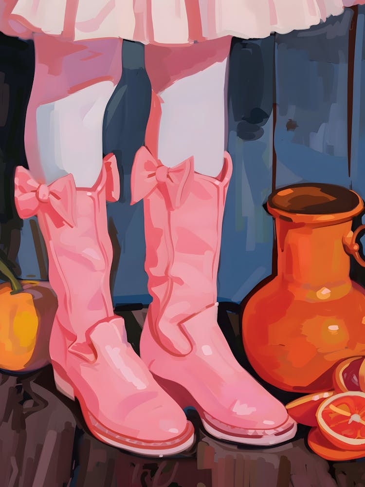 Pink Cowboy Boots 17
