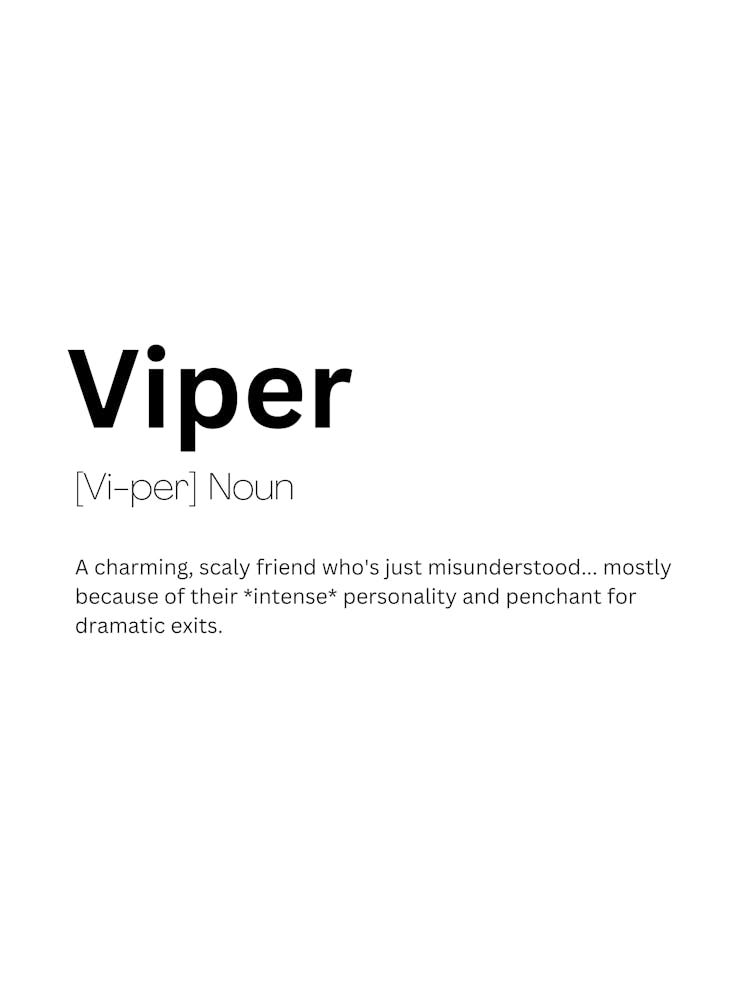 Viper Definition Meaning
