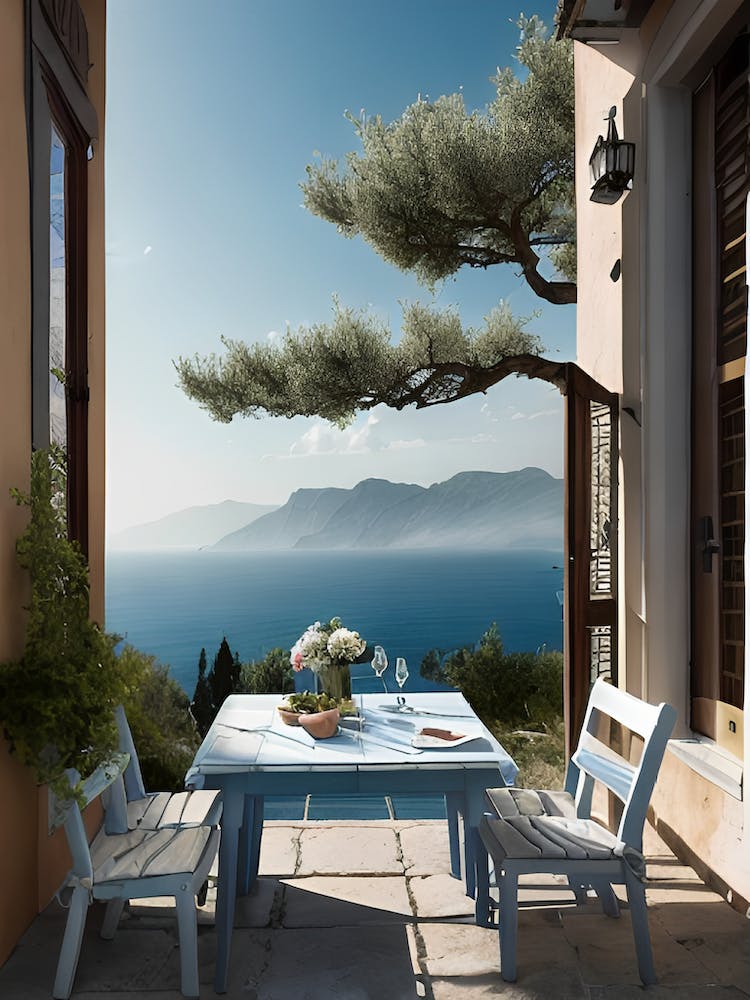 Wine on The Italian Coastline Inspired