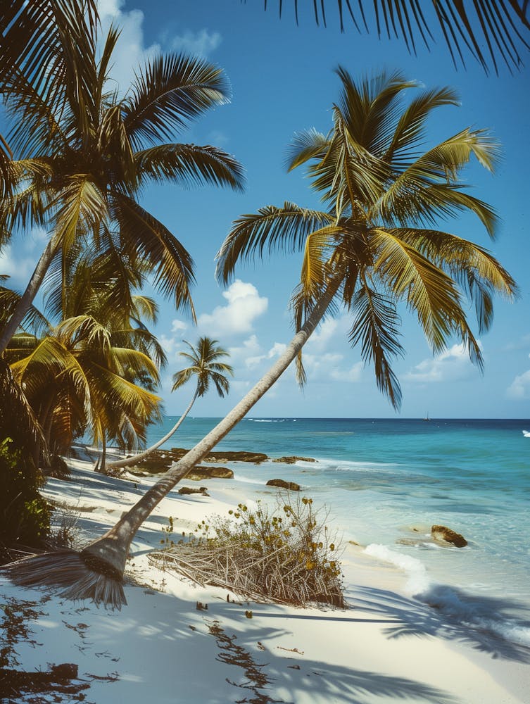 Palmiers sur la Plage II